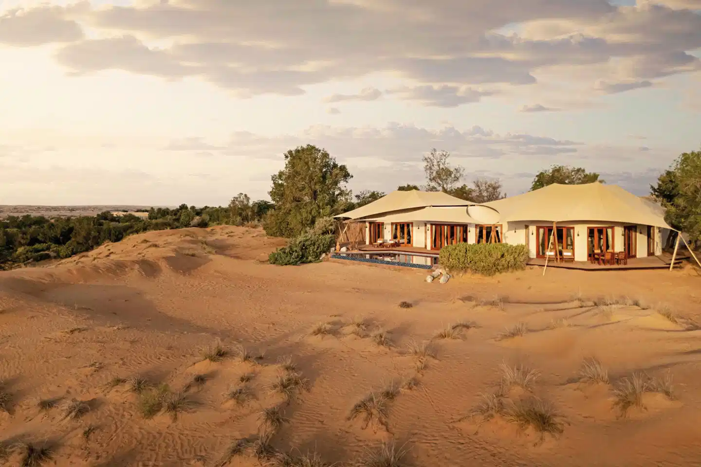 Al Maha, A Luxury Collection Desert Resort & Spa Landschaft