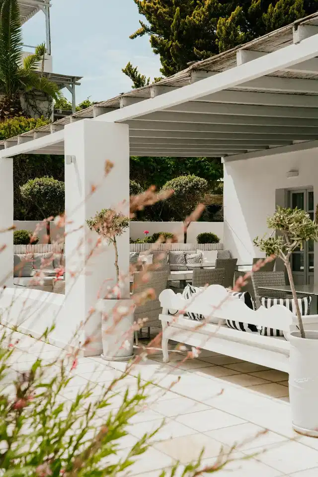 Mr & Mrs White Terrasse