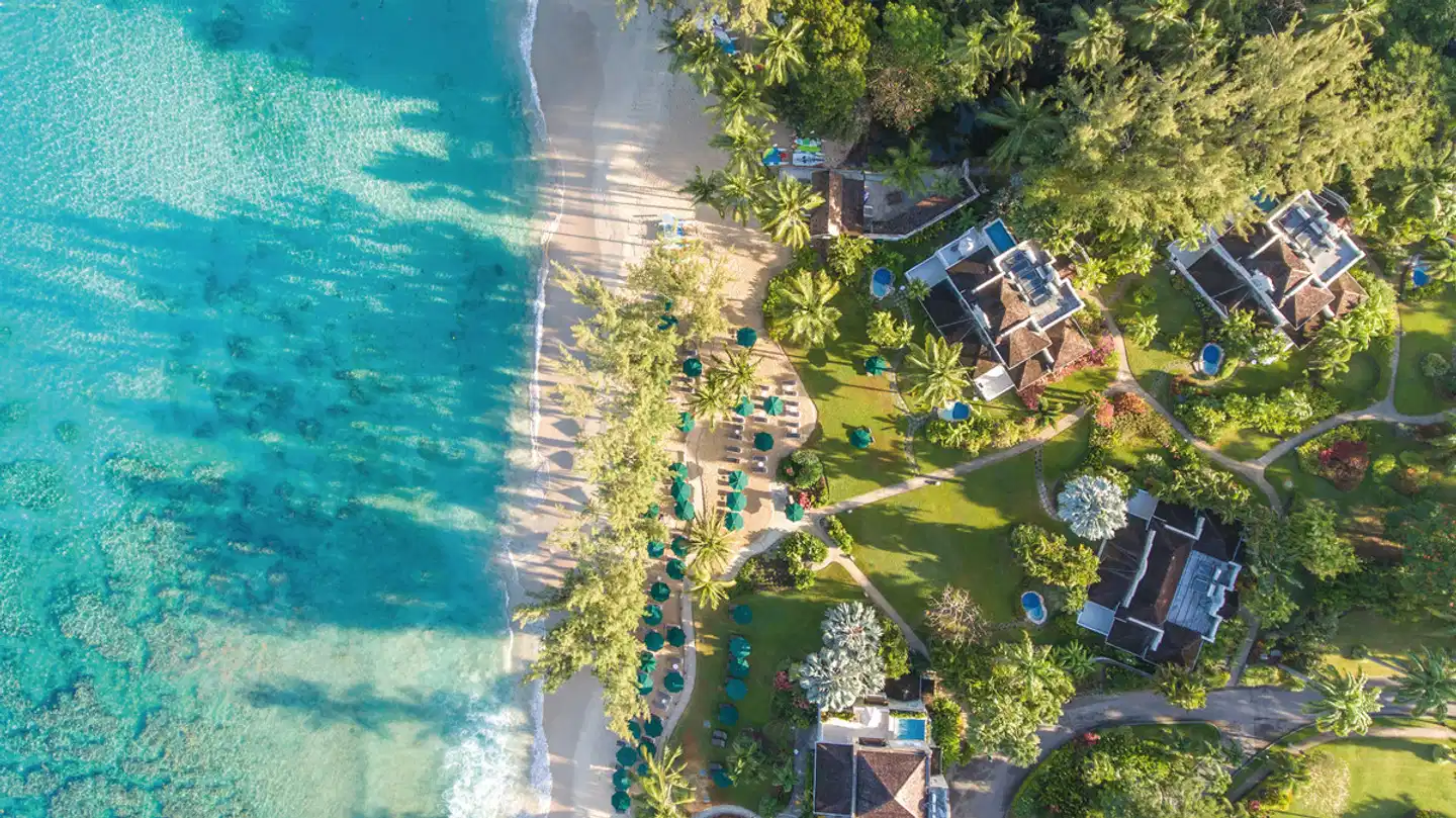 Coral Reef Club Landschaft