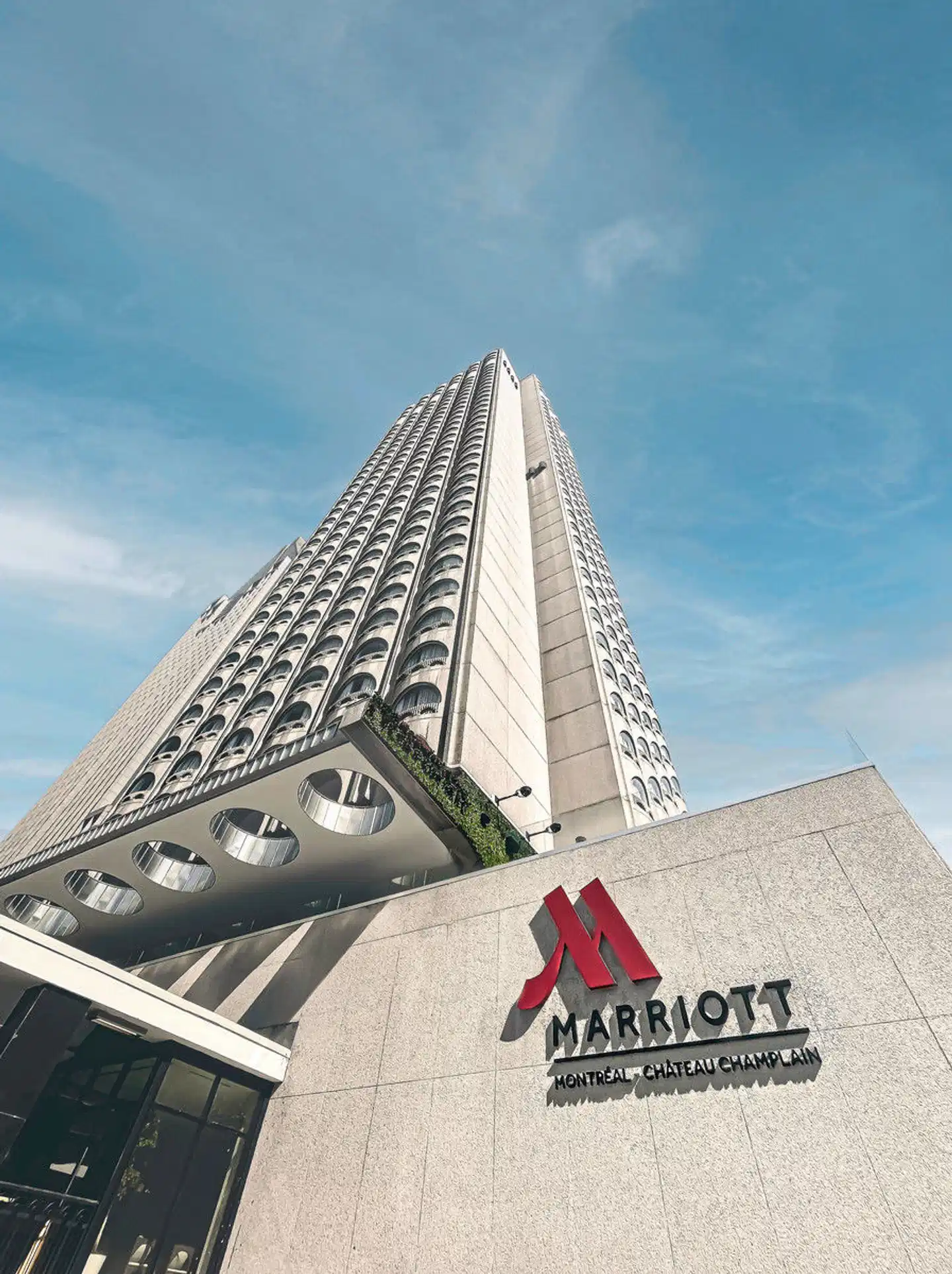 Montreal Marriott Chateau Champlain Aussenansicht
