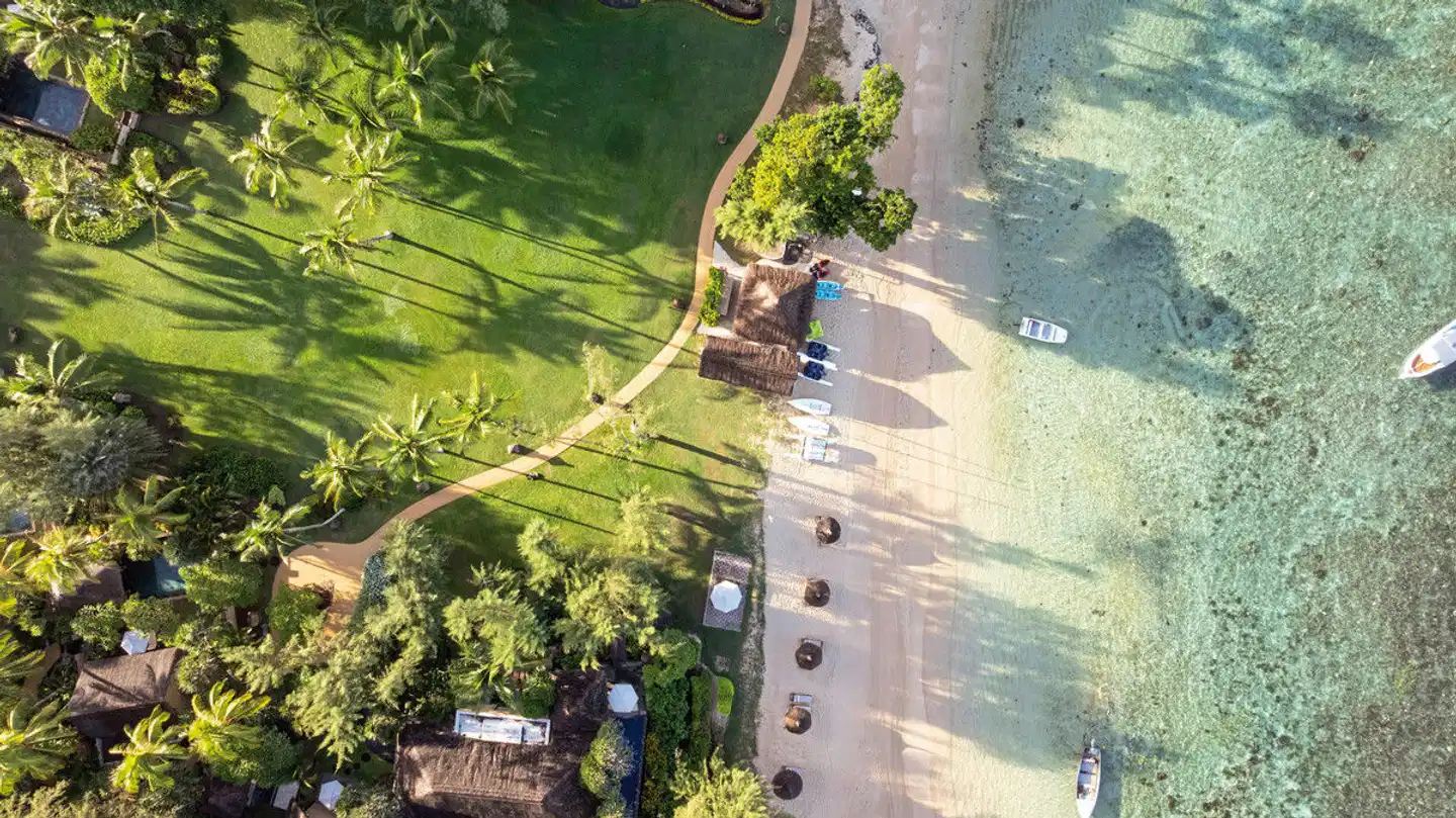 The Oberoi Beach Resort, Mauritius Landschaft