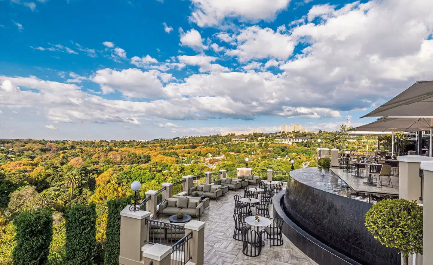 Four Seasons Hotel Westcliff Terrasse