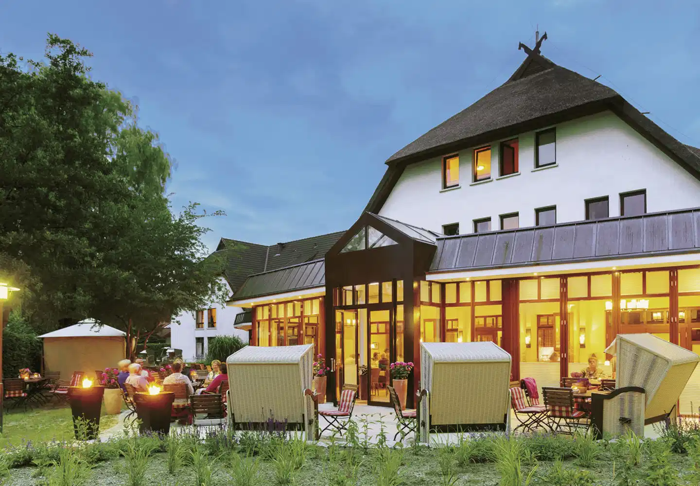 Ringhotel Warnemünder Hof Terrasse