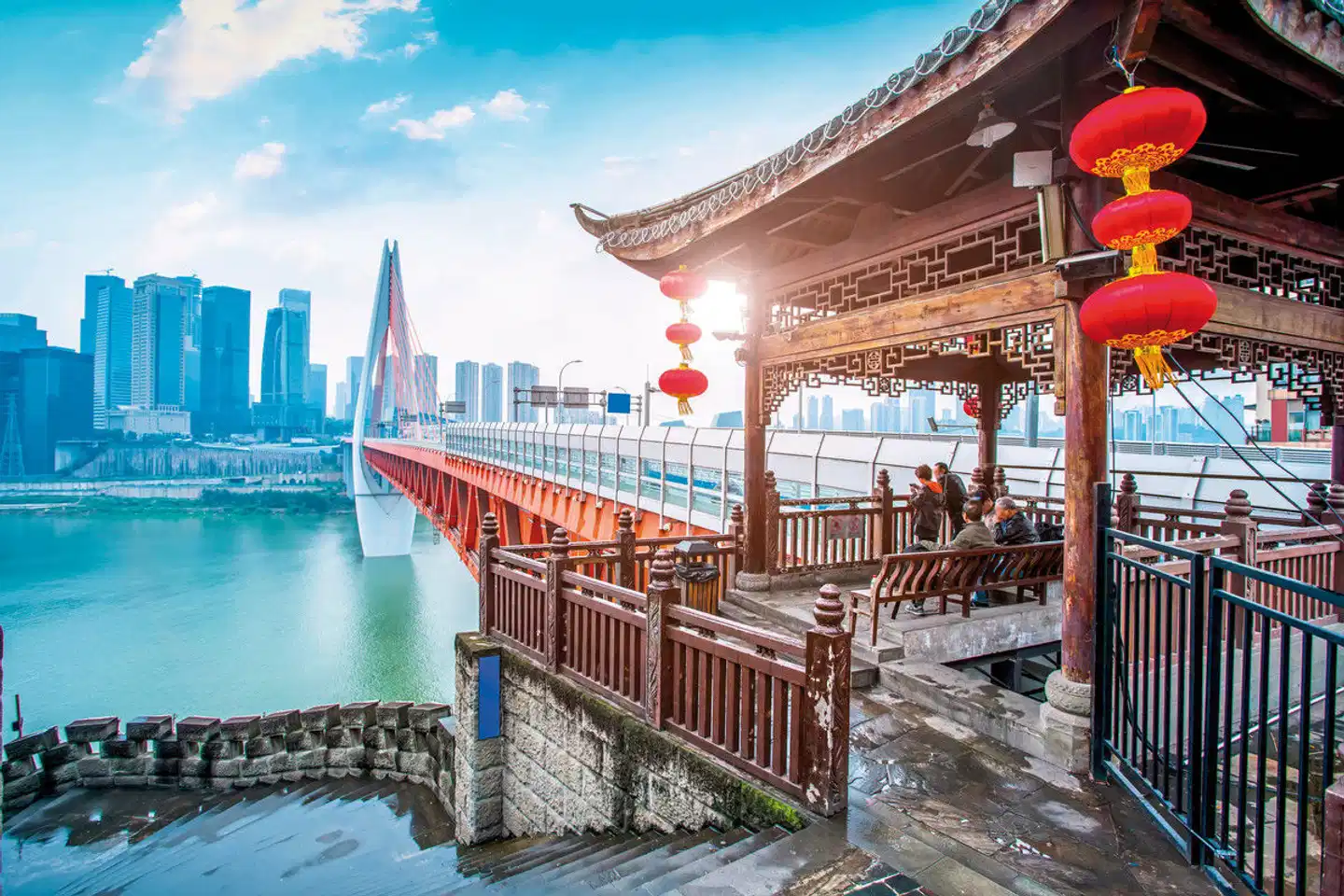 Höhpunkte Chinas (Privatreise) Terrasse