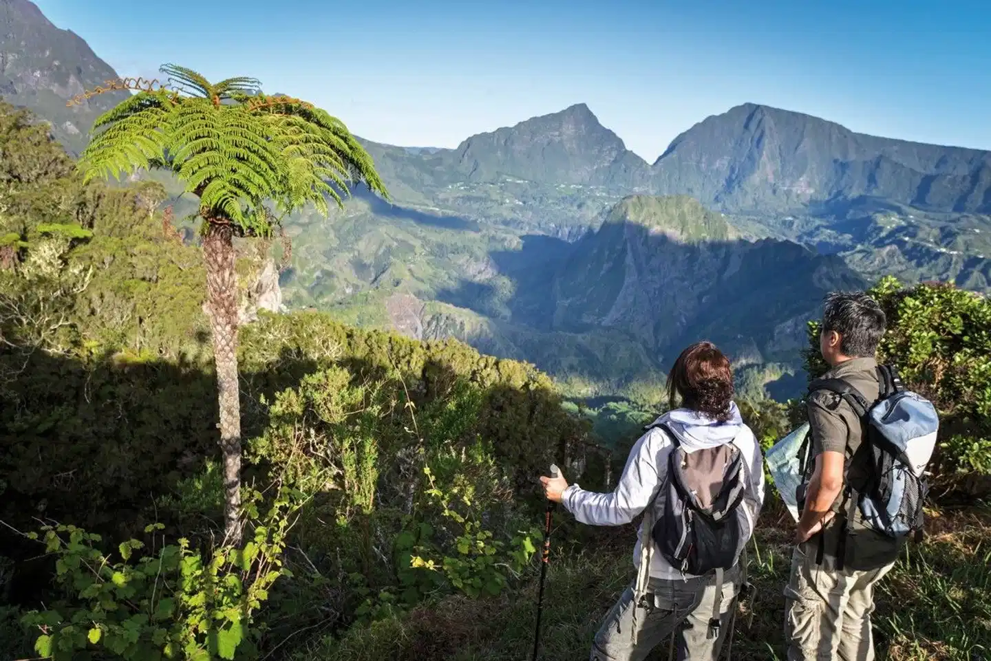 Der Talkessel Mafate: Einzigartiges Wanderparadies Landschaft