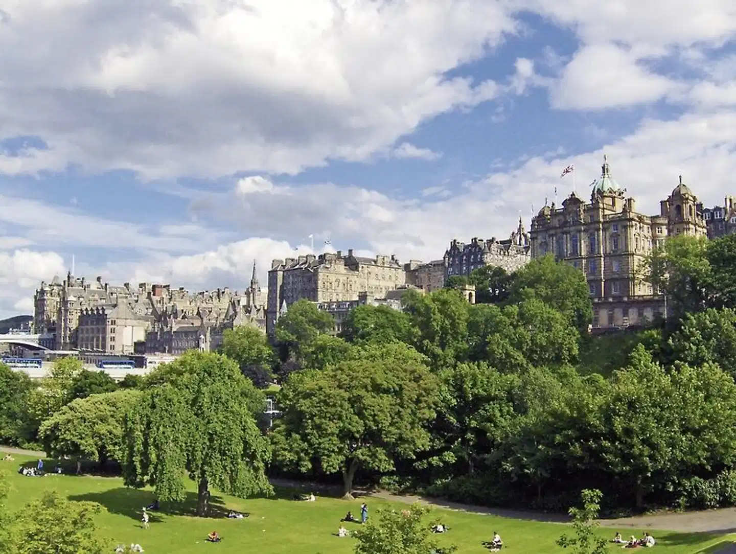 Stippvisite Schottland Garten