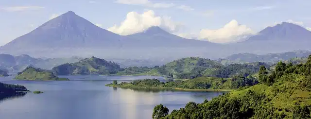 Uganda Entdecken Landschaft