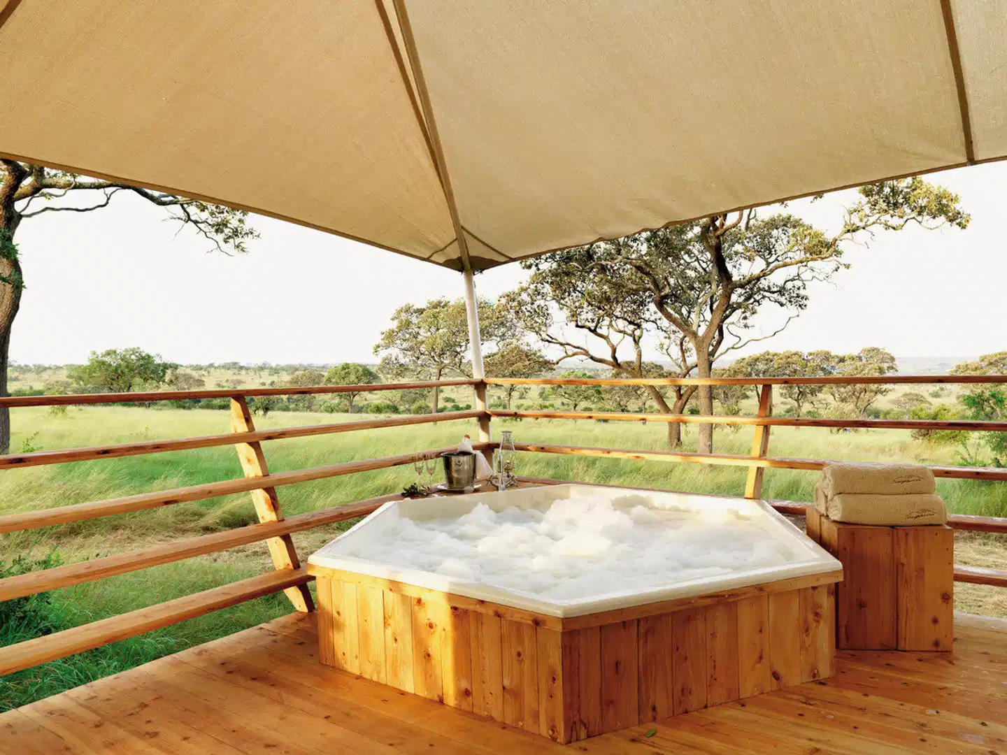 Bushtops Hopping in Kenia und Tansania Wellness