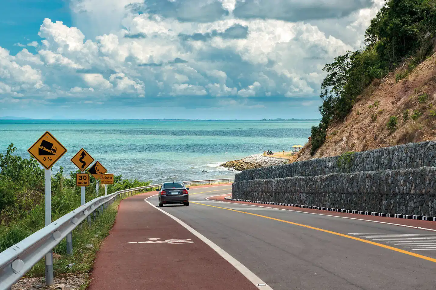 Im Land des Lächelns Landschaft