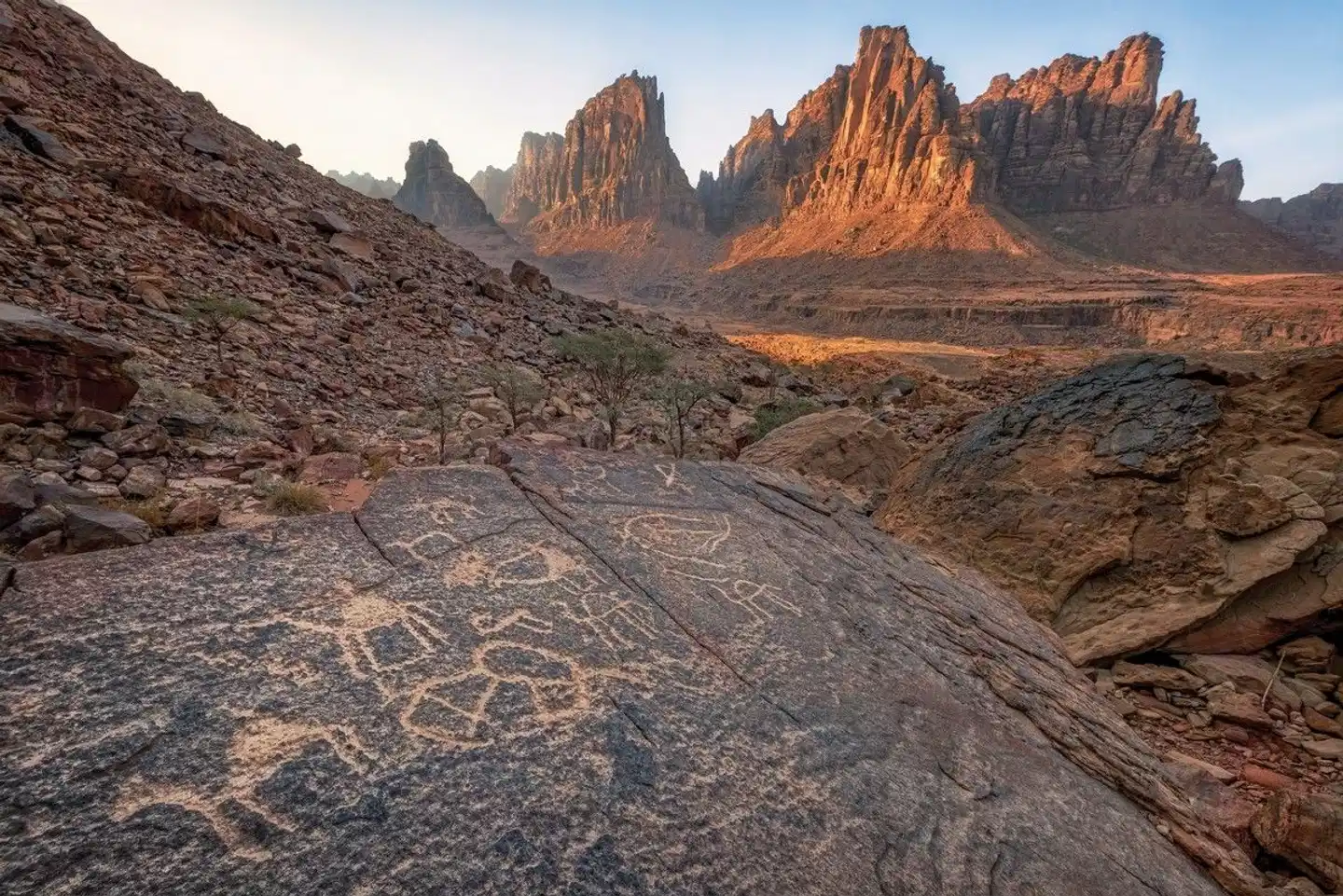 Saudi-Arabiens Schätze Landschaft