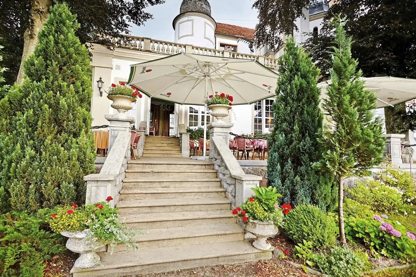 Schloßhotel Podewils Garten
