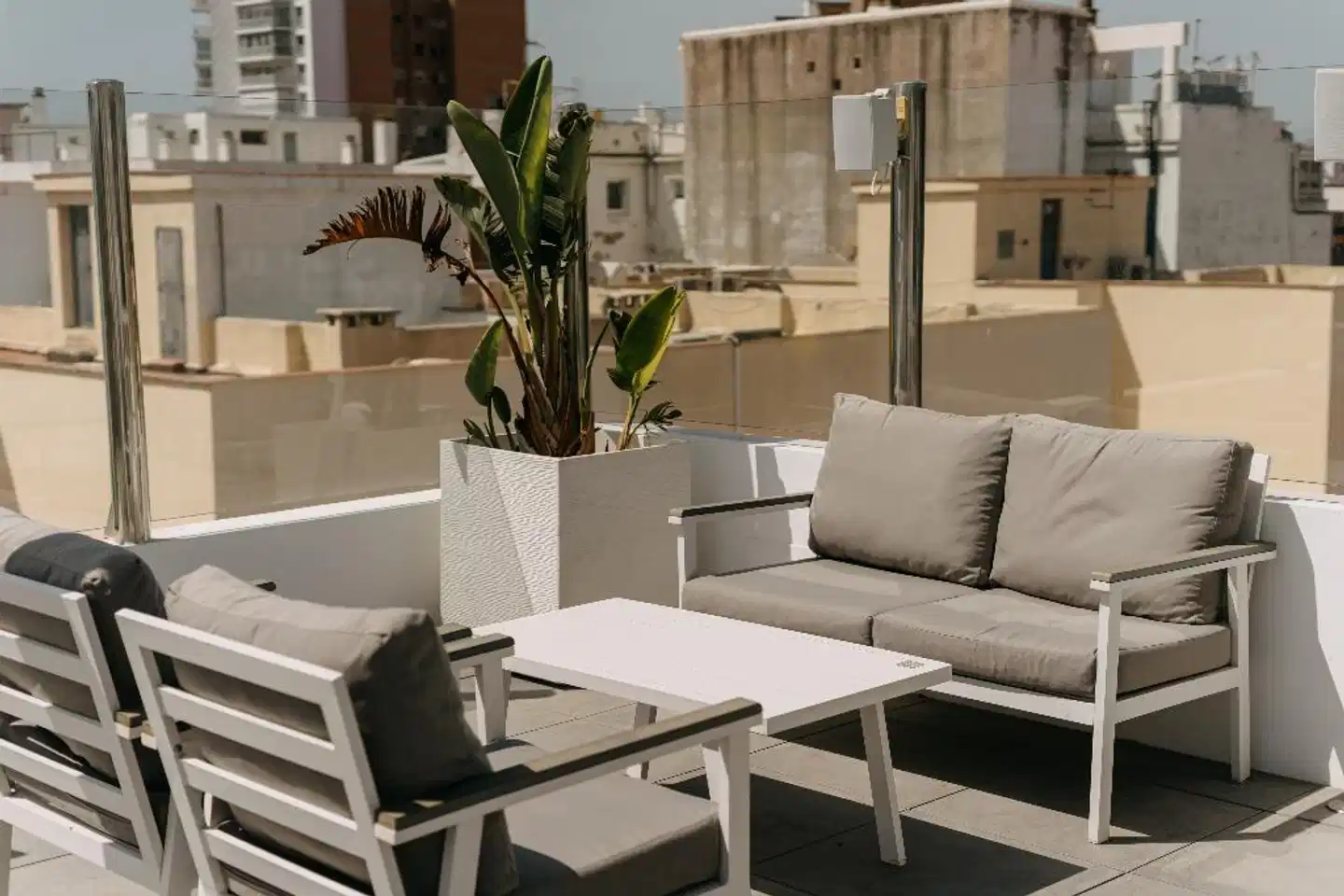 Soho Bahía Málaga Terrasse