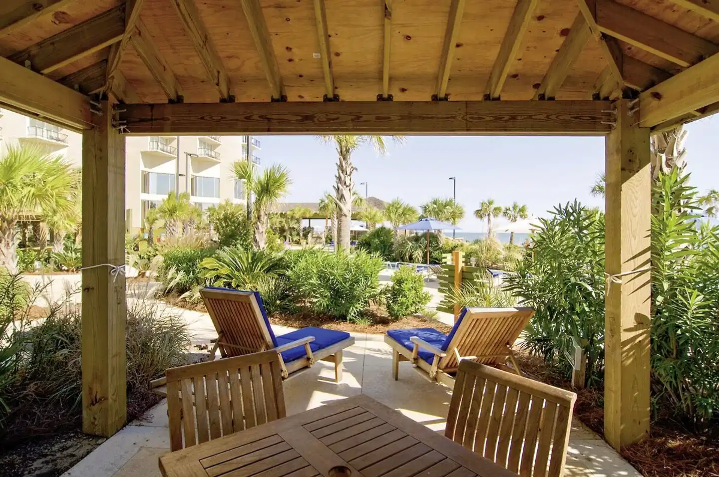 Hilton Myrtle Beach Resort Terrasse