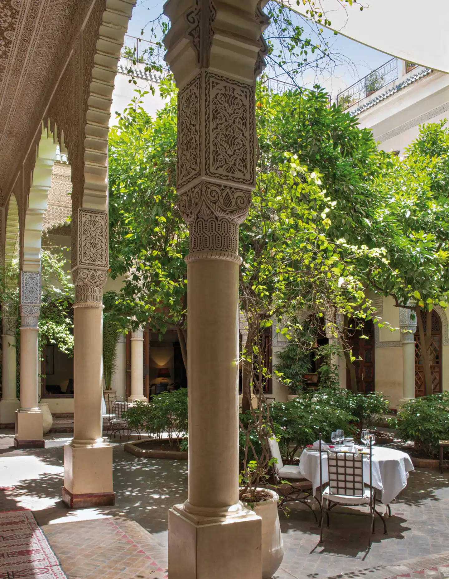 La Villa des Orangers Terrasse