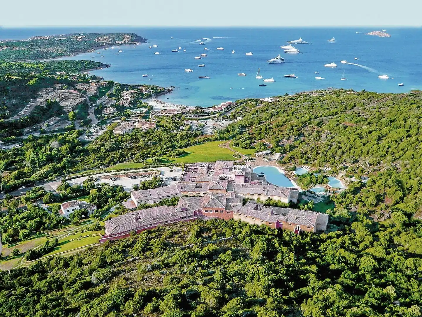 CPH Pevero Hotel Landschaft