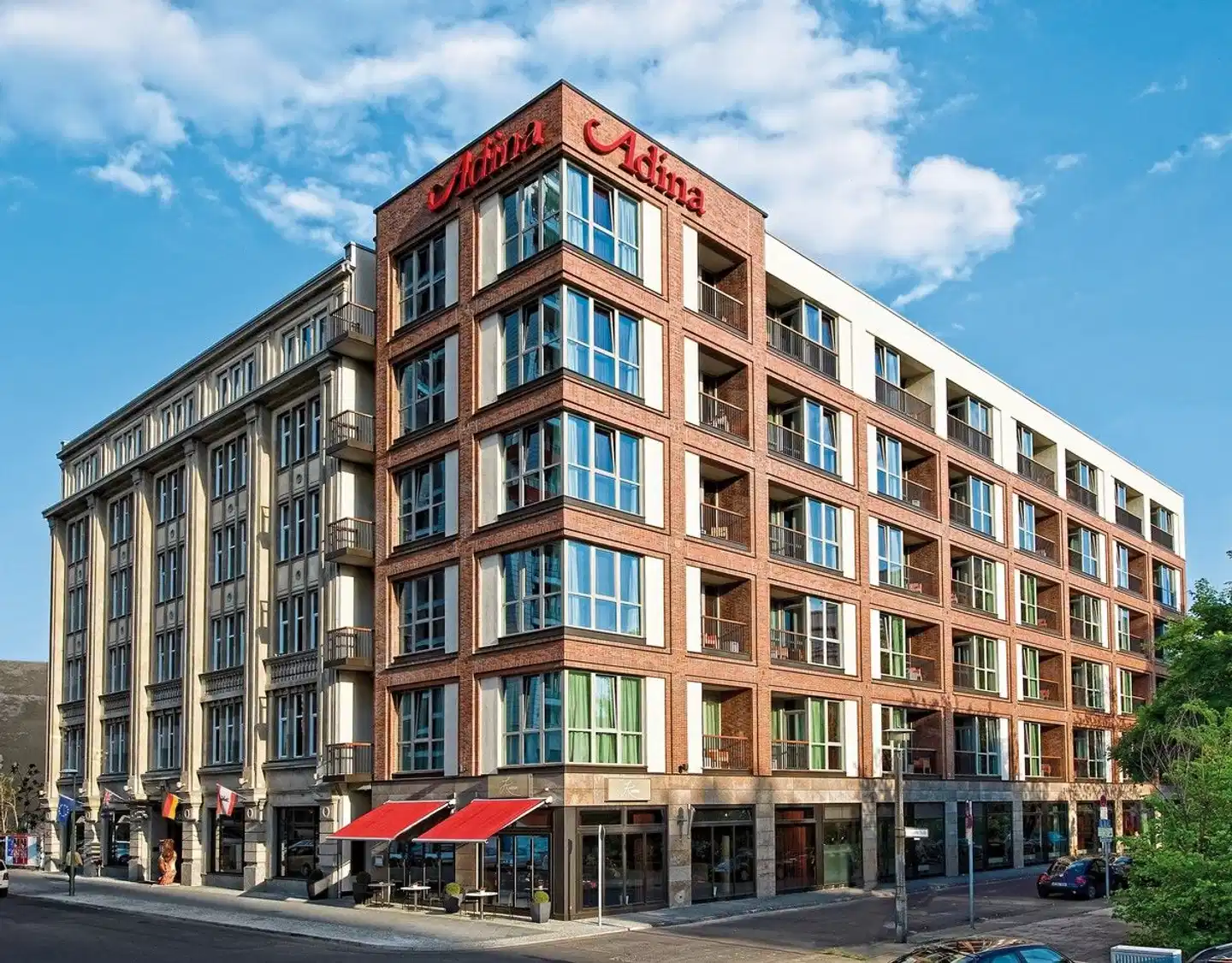 Adina Apartment Hotel Berlin Checkpoint Charlie Aussenansicht