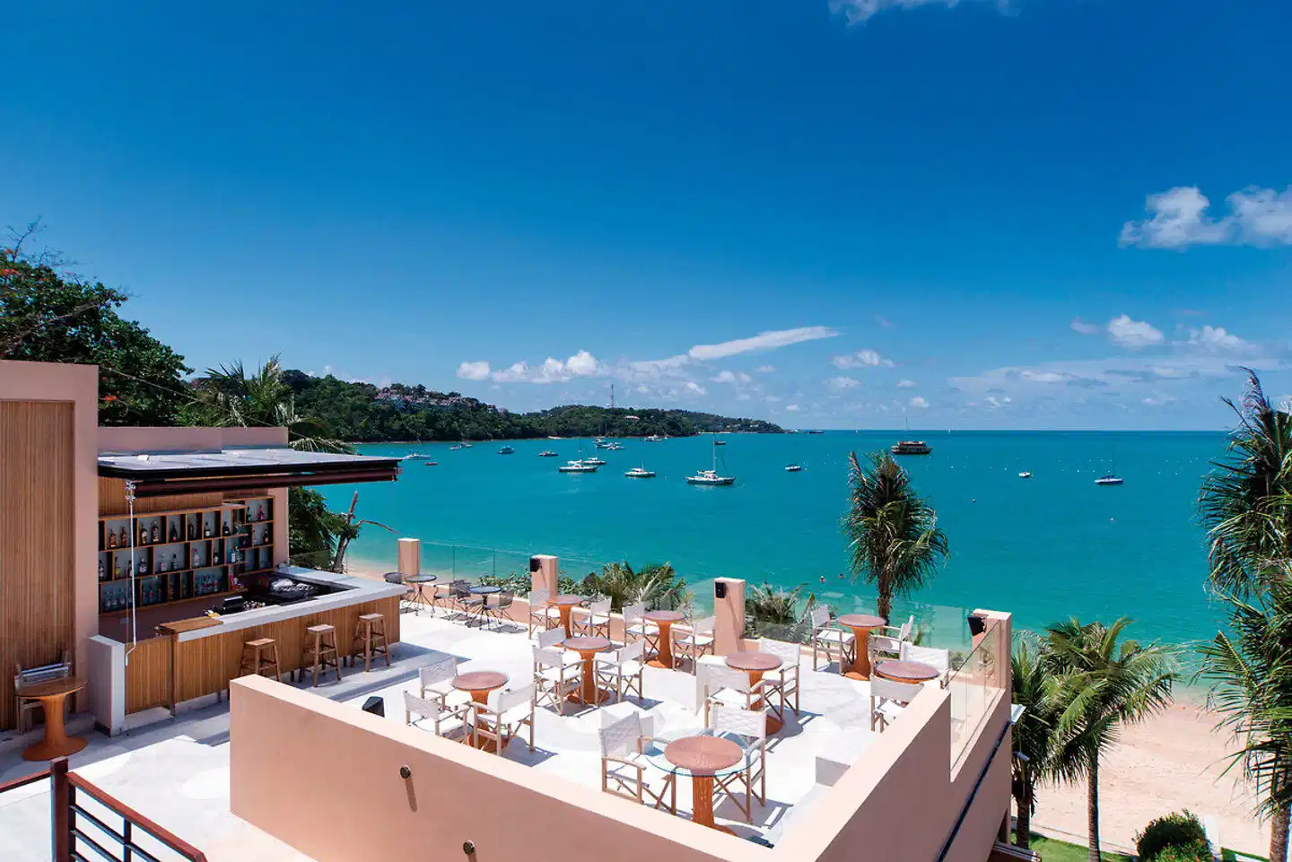 Bandara Villas Phuket Terrasse