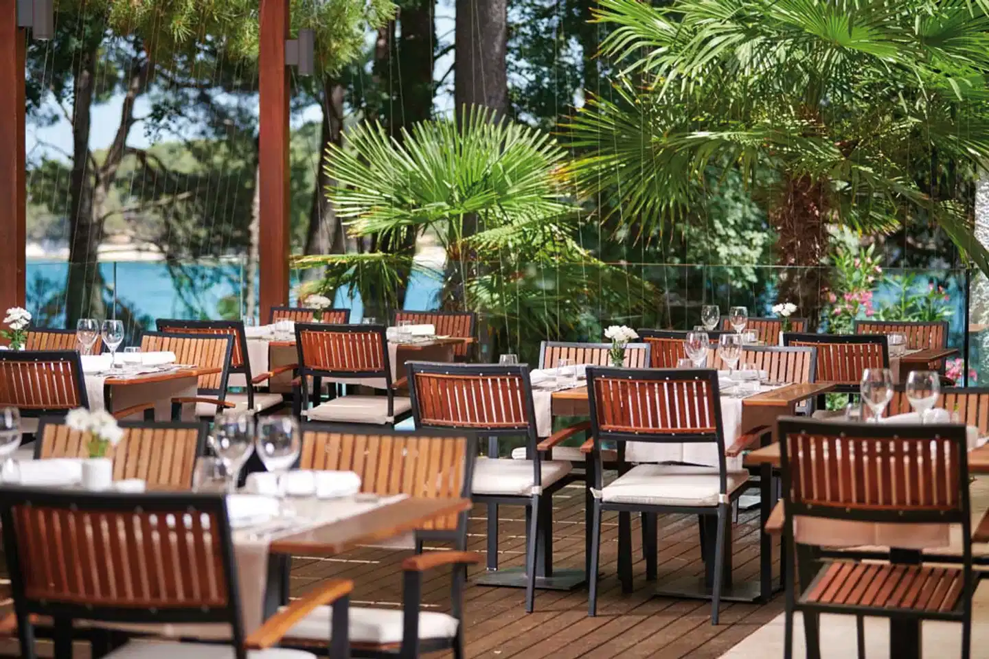 Villa Galijot Plava Laguna Terrasse