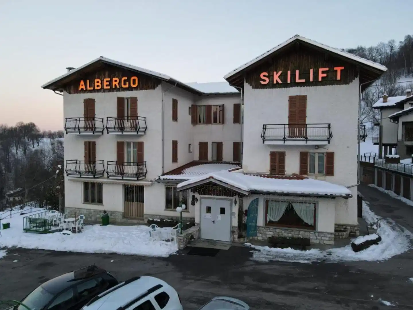 Skilift Aussenansicht