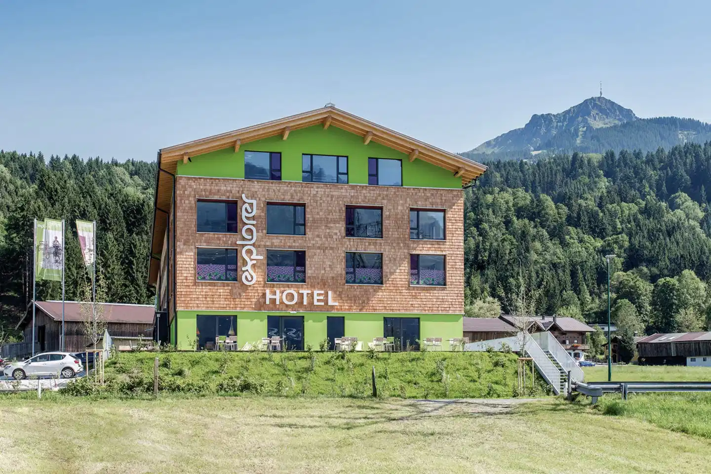 Explorer Hotel Kitzbühel Aussenansicht