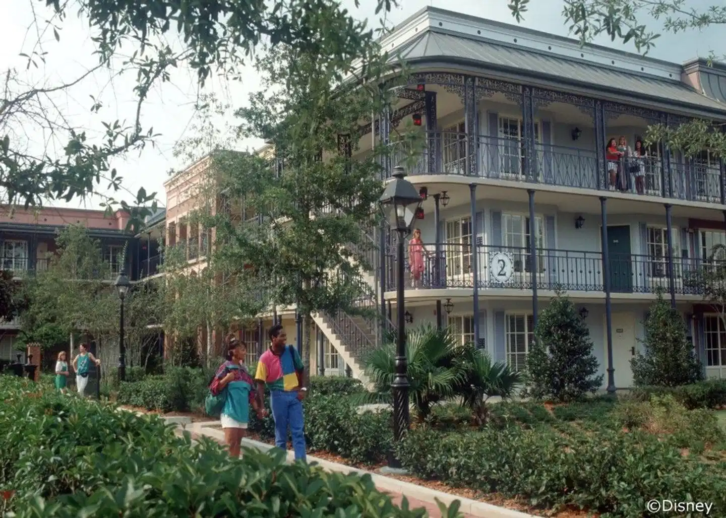 Disney's Port Orleans Resort - French Quarter Aussenansicht