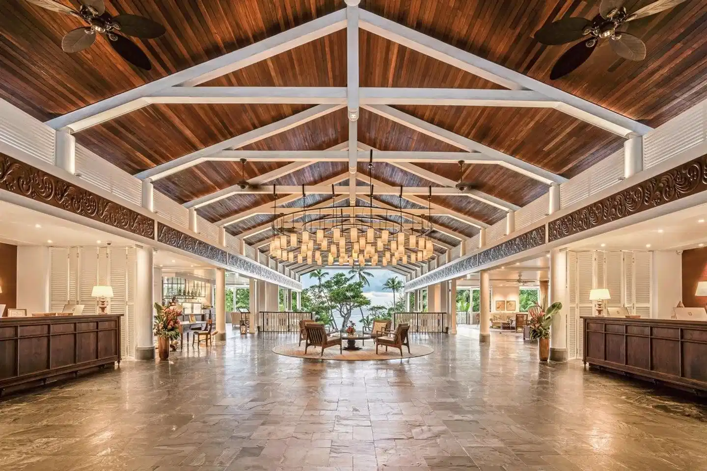 Kempinski Seychelles Resort Baie Lazare Lobby