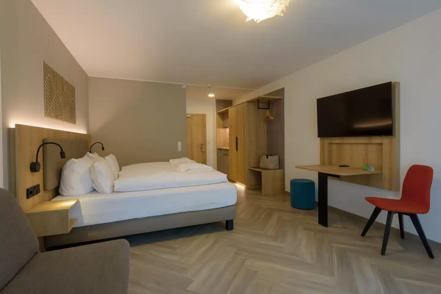 BERGlässig Hotel Bodenmais Wohnbeispiel