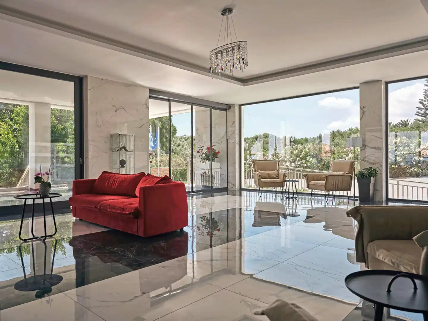 Cavo Orient Beach Hotel Lobby