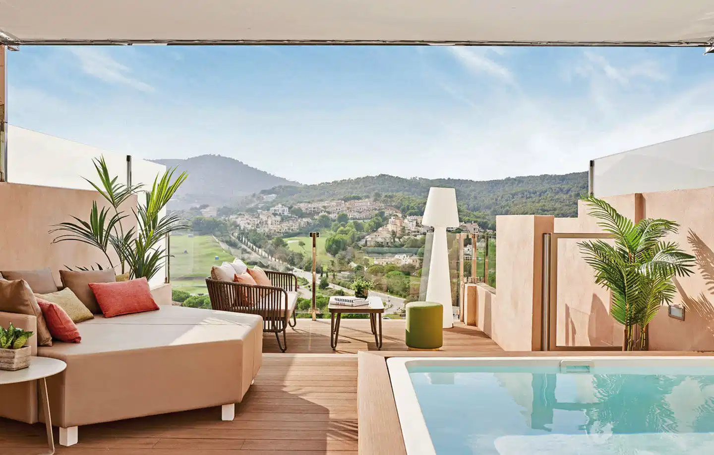 Zafiro Palace Andratx Terrasse