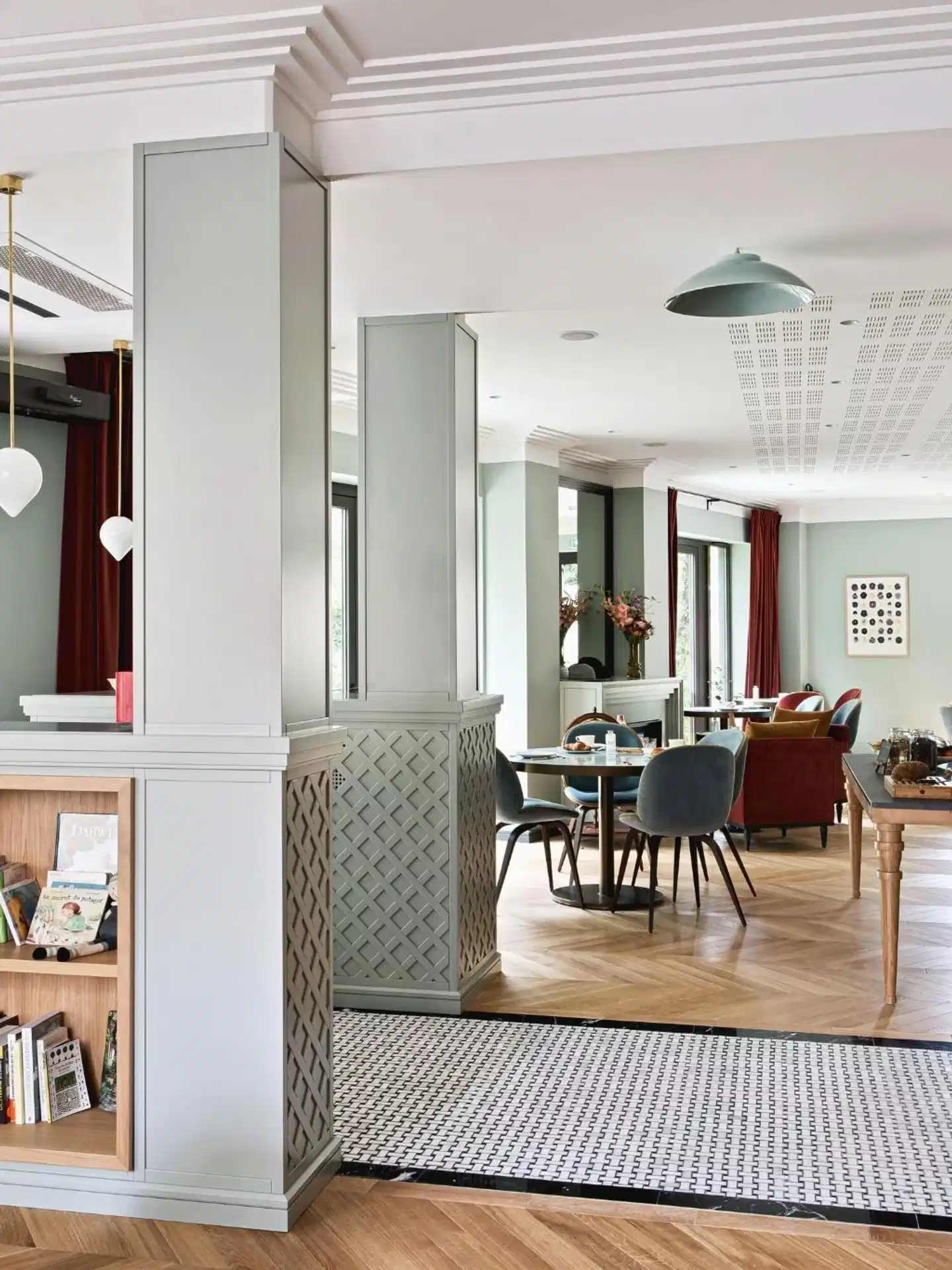 Hôtel Botaniste Lobby