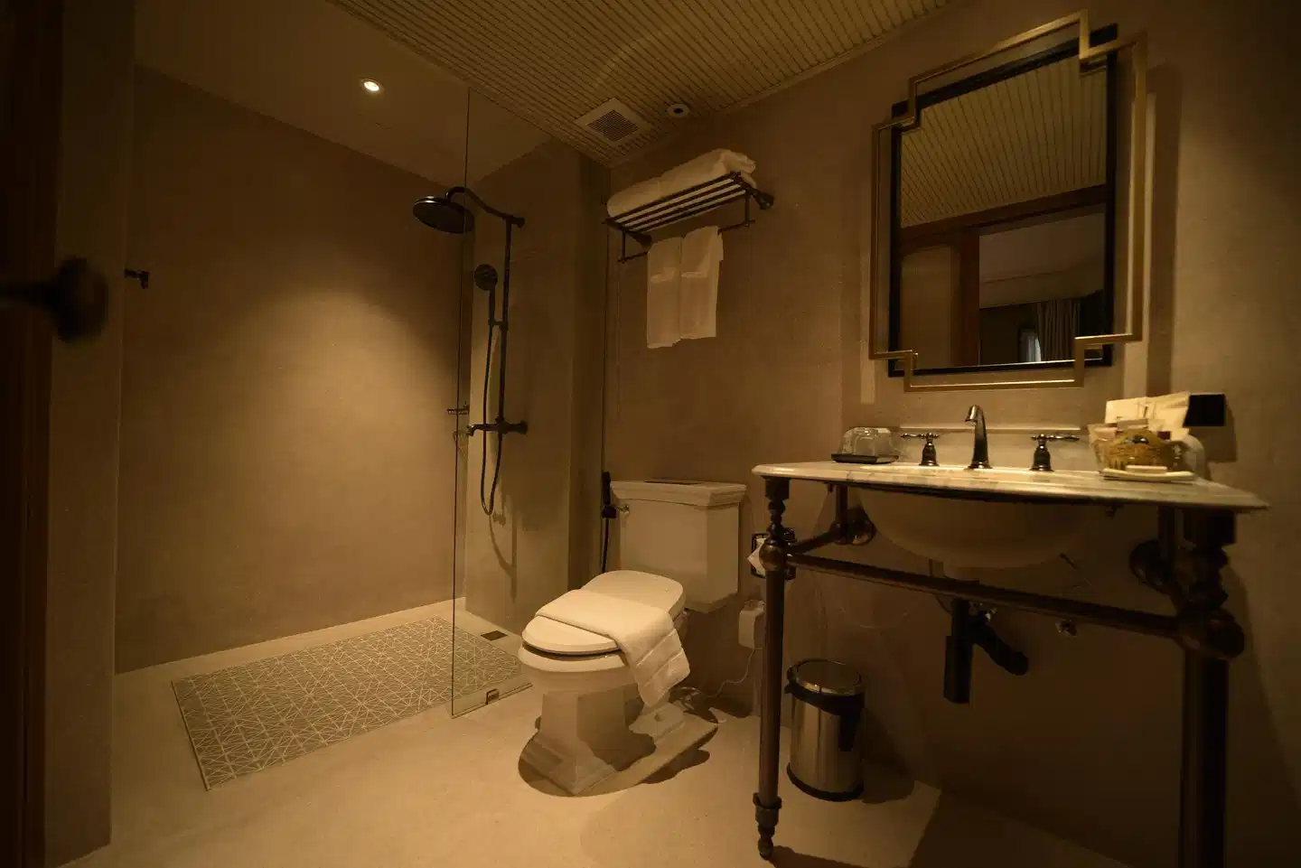 Hotel Verdigris Badezimmer