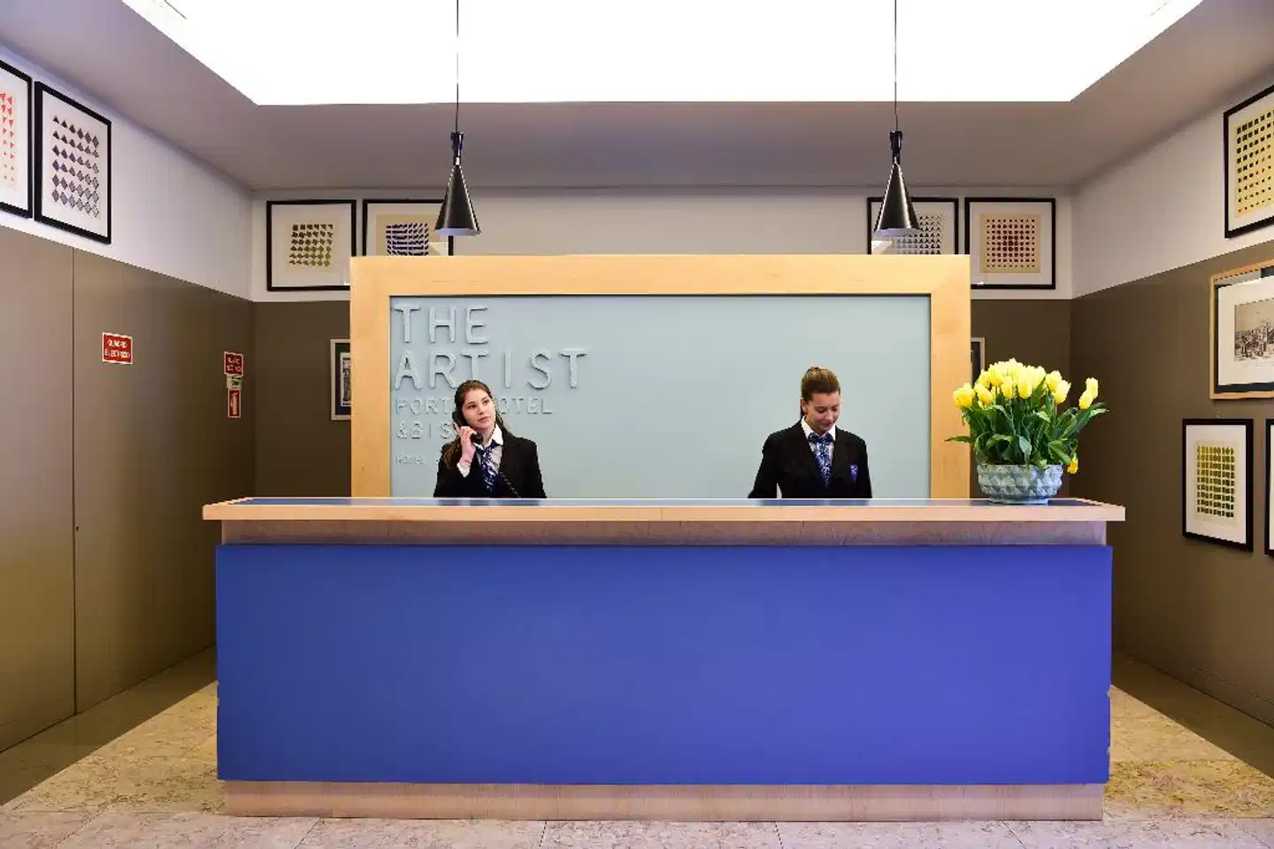 The Artist Porto Hotel & Bistro Lobby