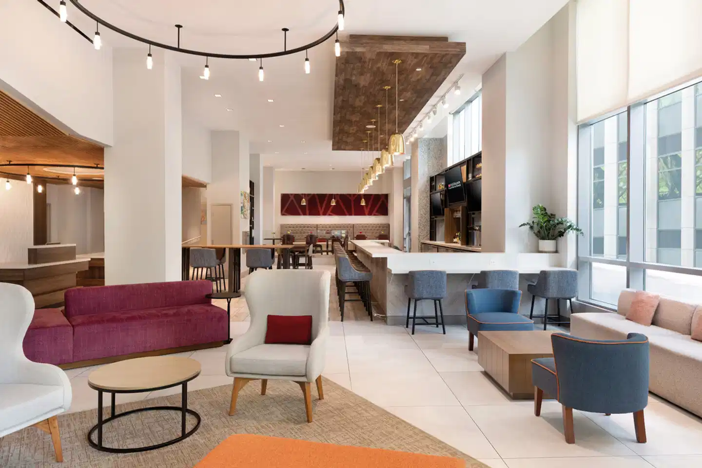 Hilton Garden Inn Long Island City New York Lobby