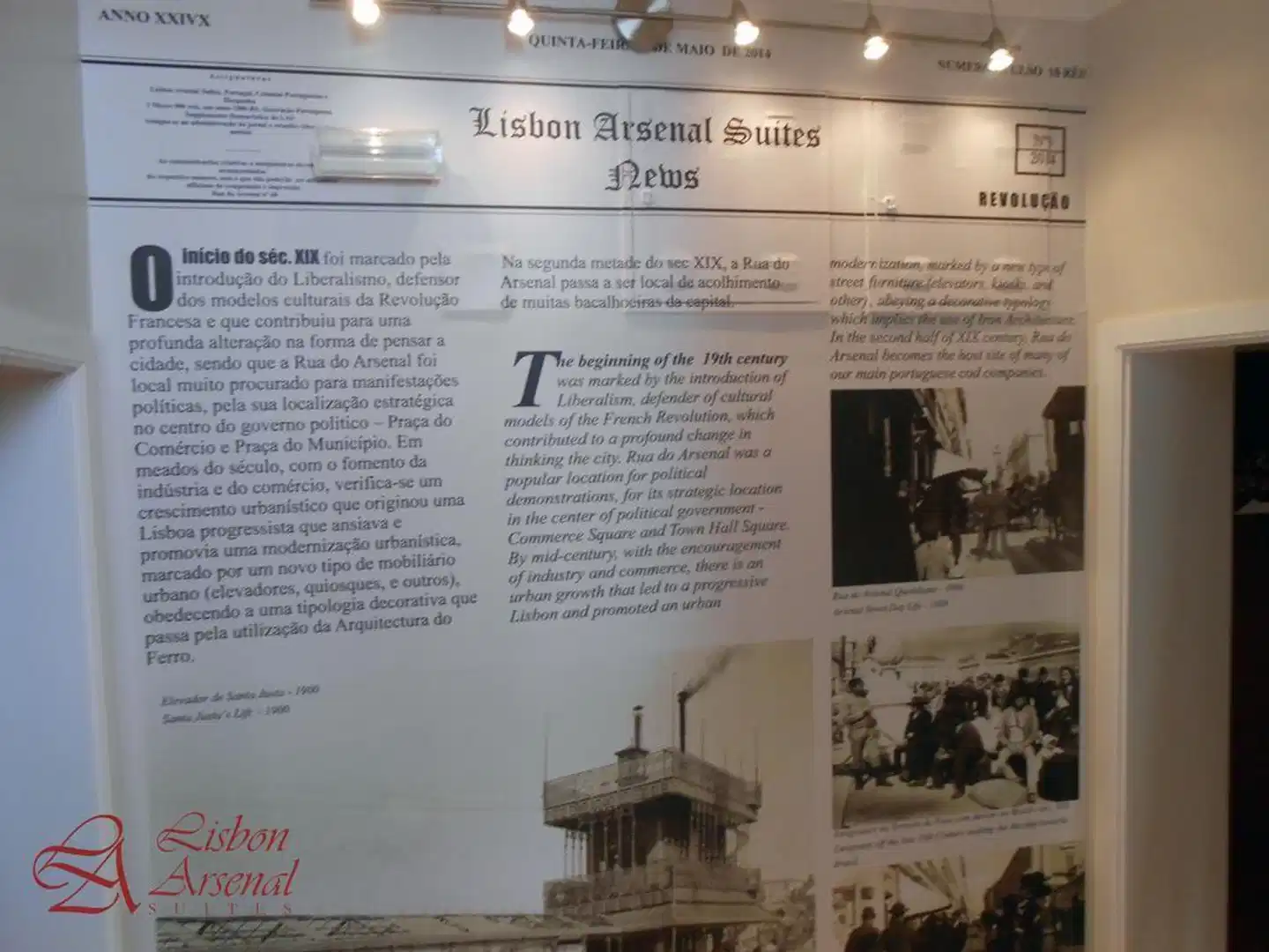 Lisbon Arsenal Suites Landkarte