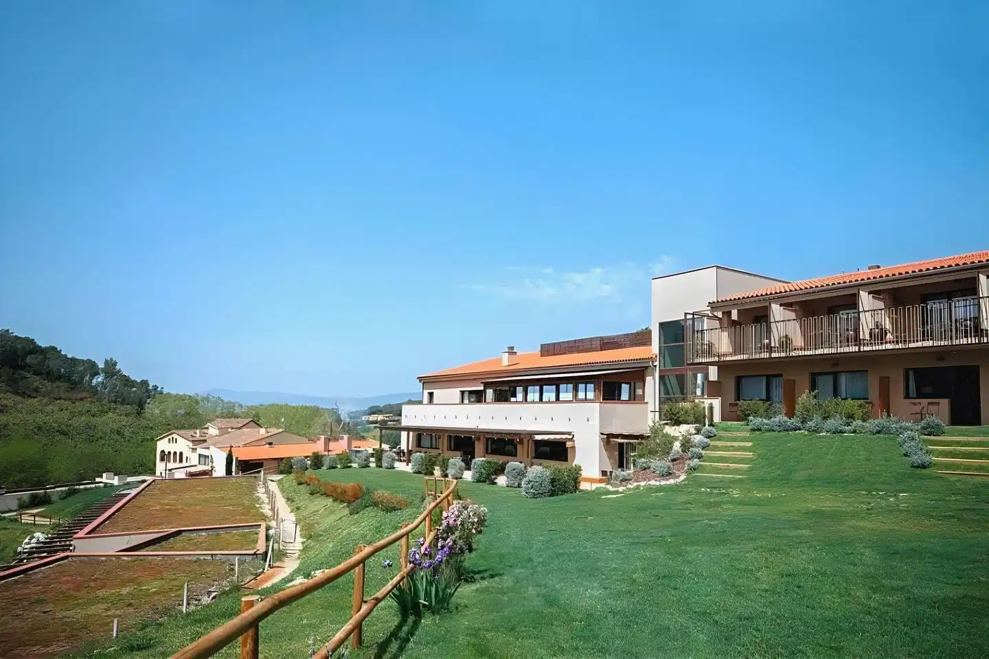 Mas Salagros - Eco Resort & Ancient Baths Garten