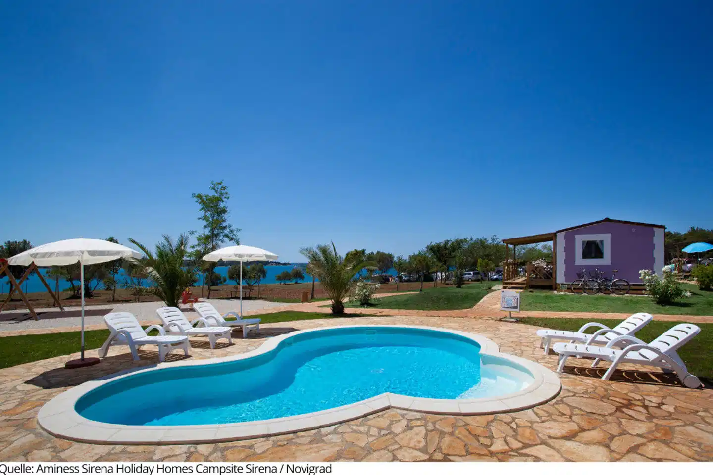 Aminess Planet Camping Holiday Homes Sirena Pool