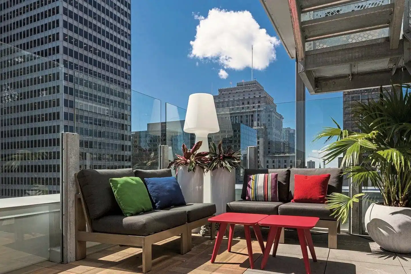 Renaissance Montreal Downtown Hotel Terrasse