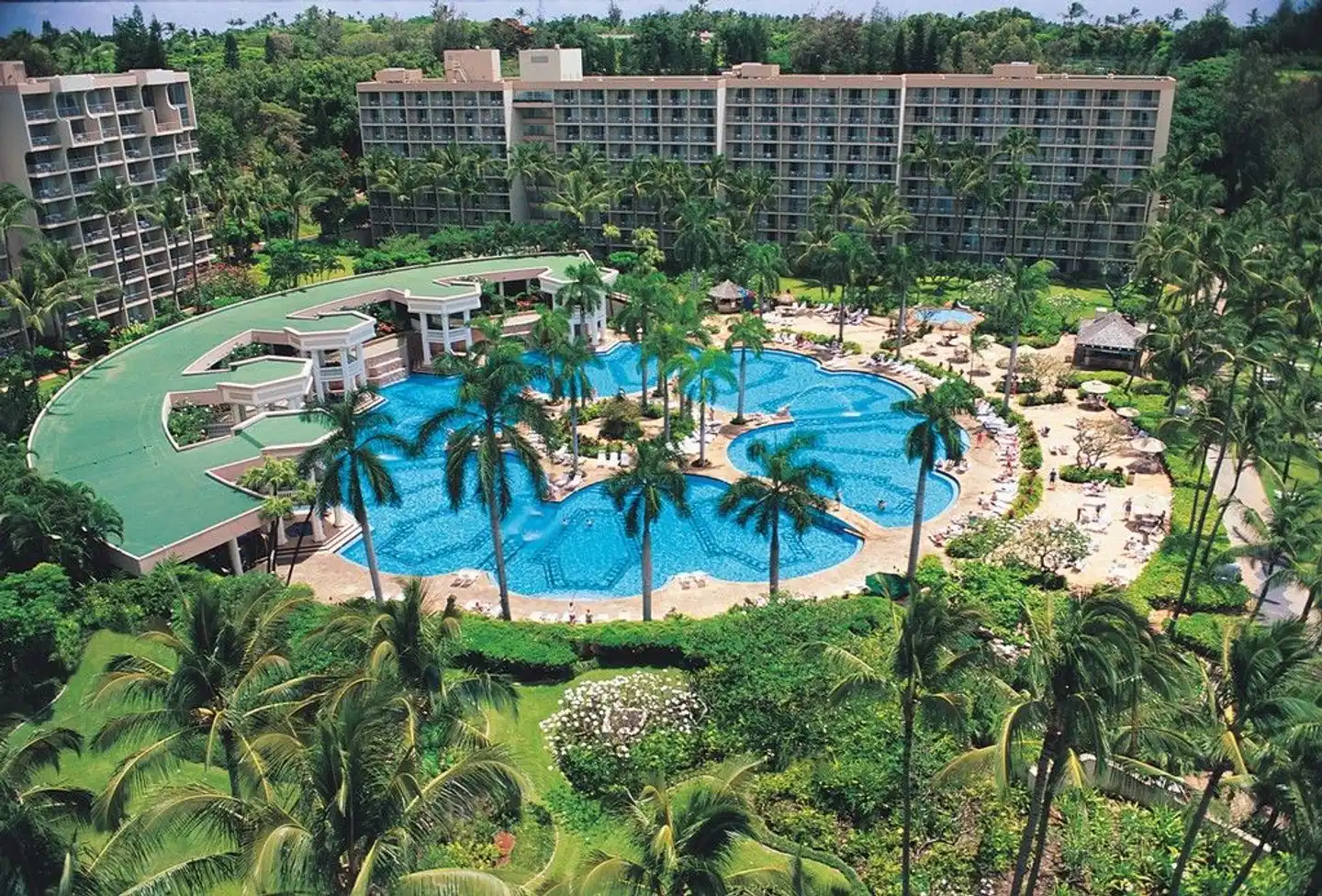 Marriott's Kaua'i Beach Club Aussenansicht