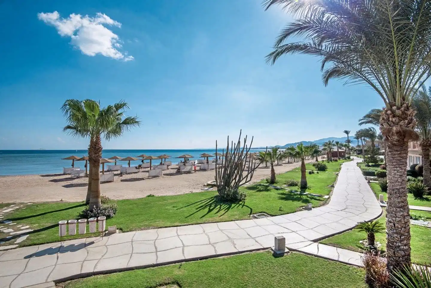 Shams Prestige Abu Soma Resort Garten