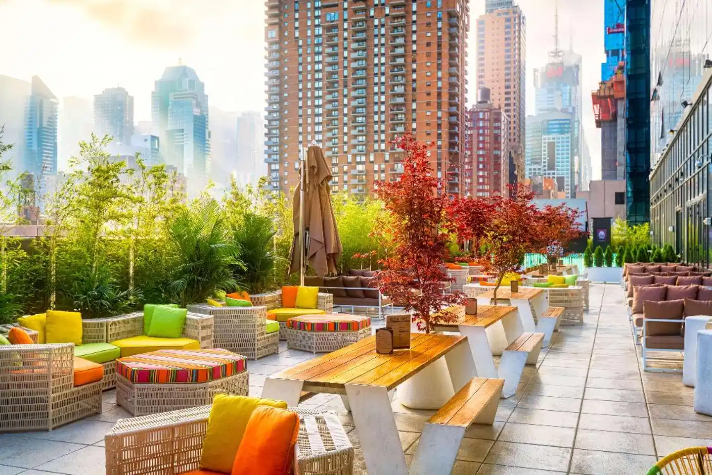 YOTEL New York at Times Square Terrasse