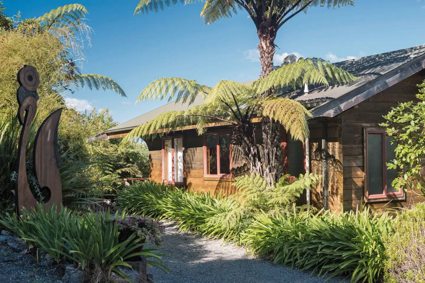 Ocean View Chalets Garten