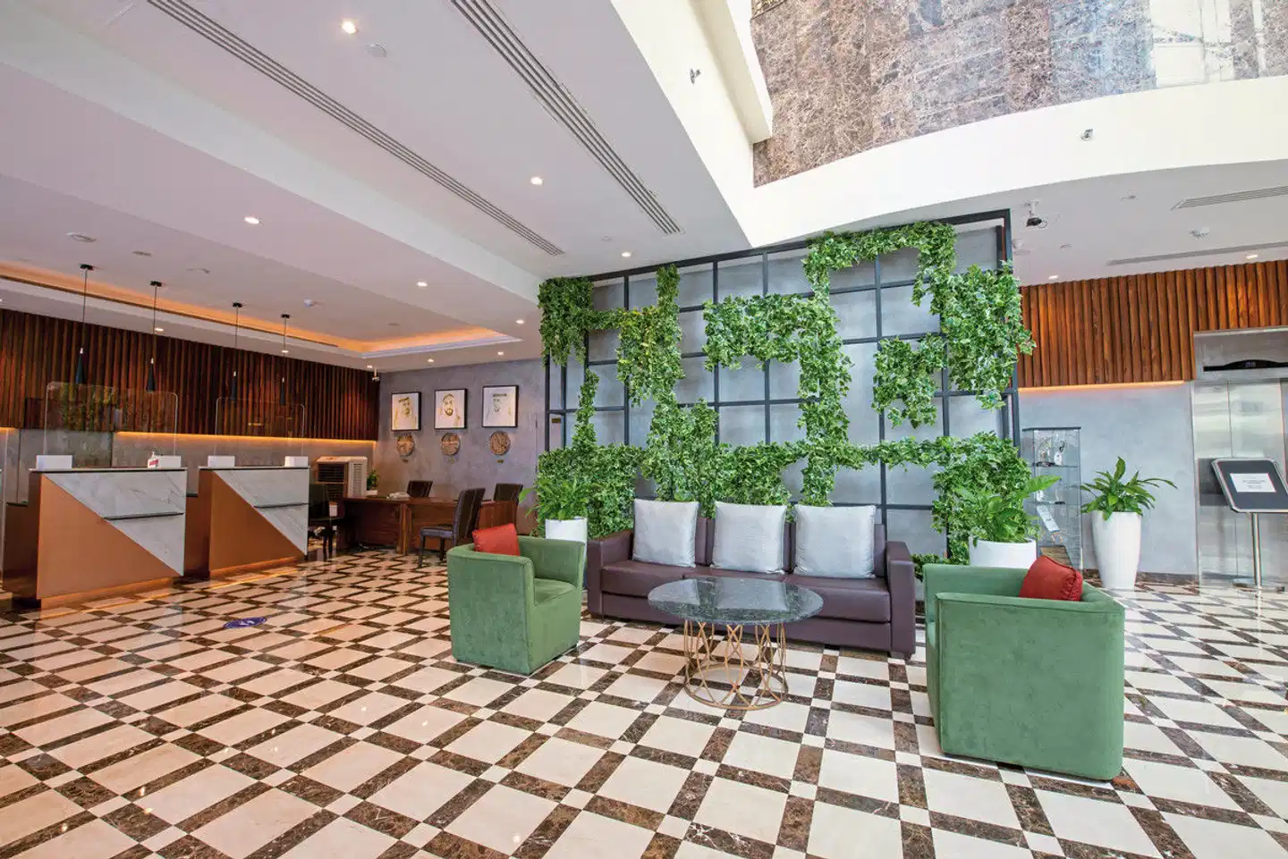 First Central Hotel Suites Lobby