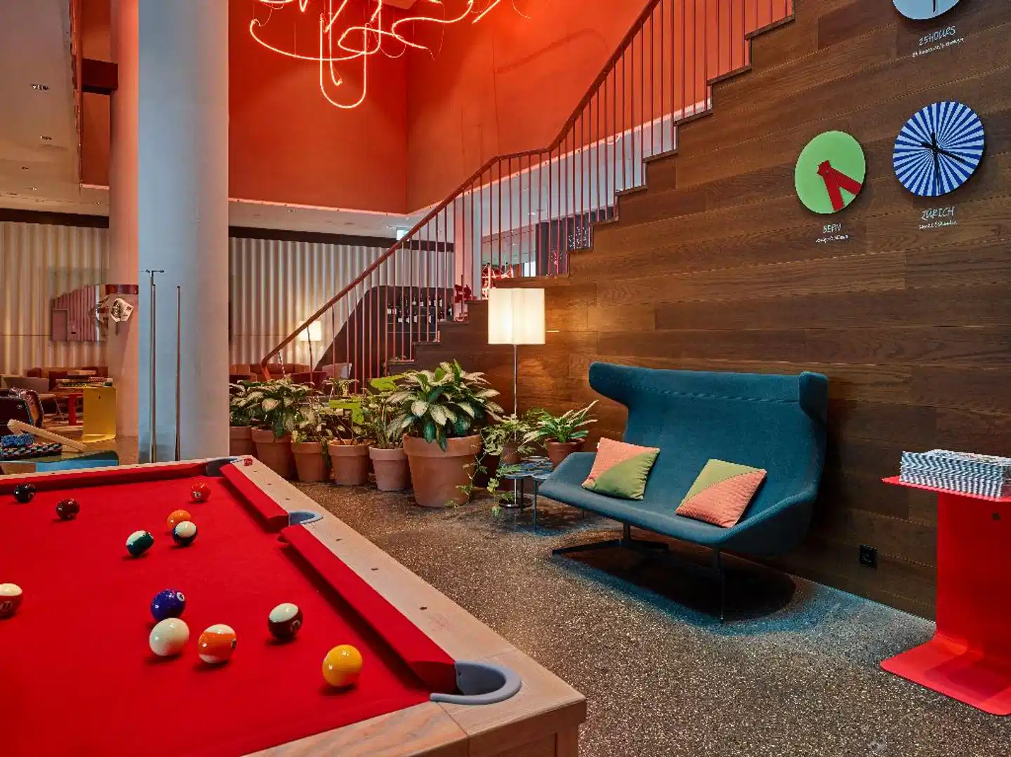 25hours Hotel Zürich West Sport und Entertainment