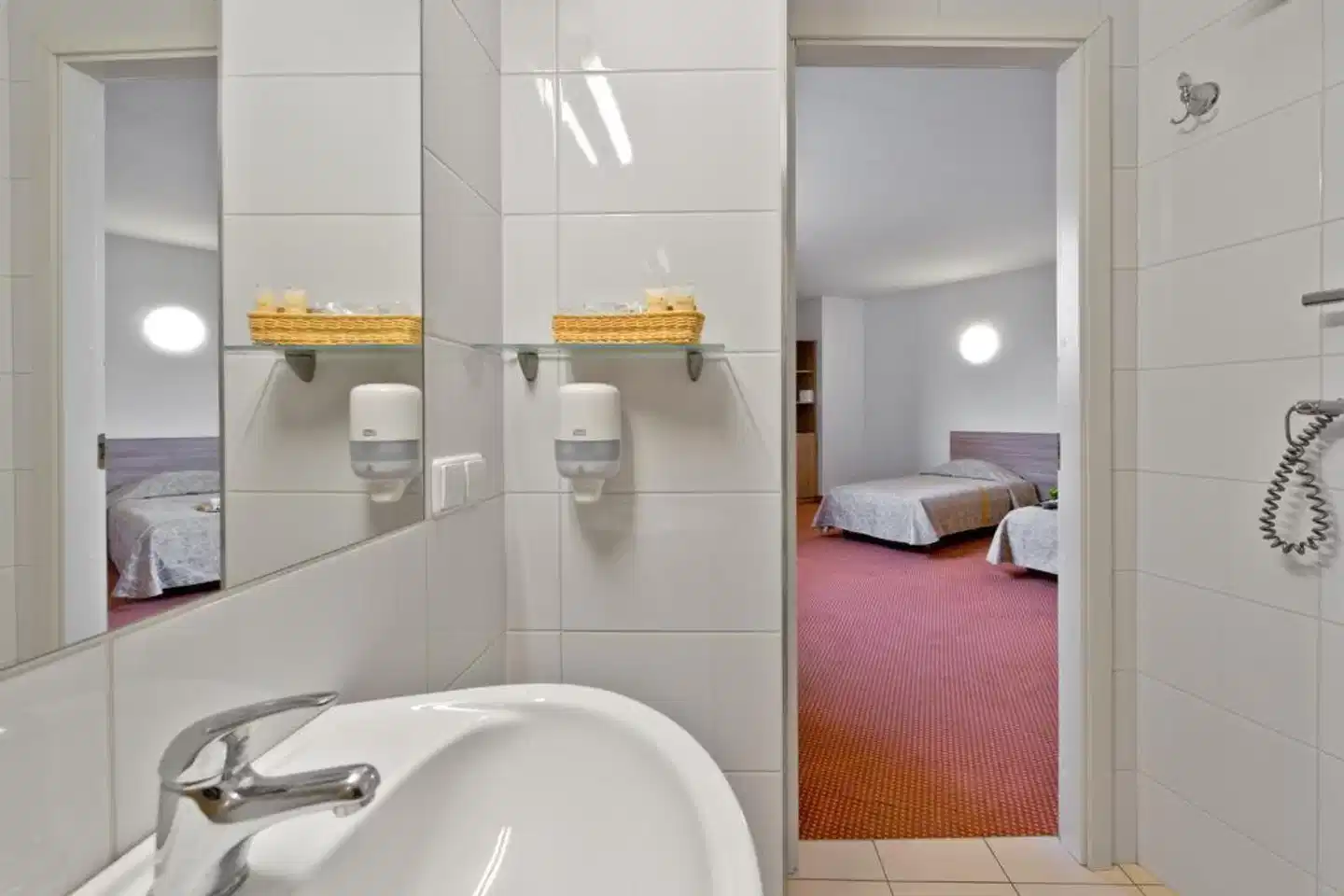 Green Vilnius Hotel Badezimmer