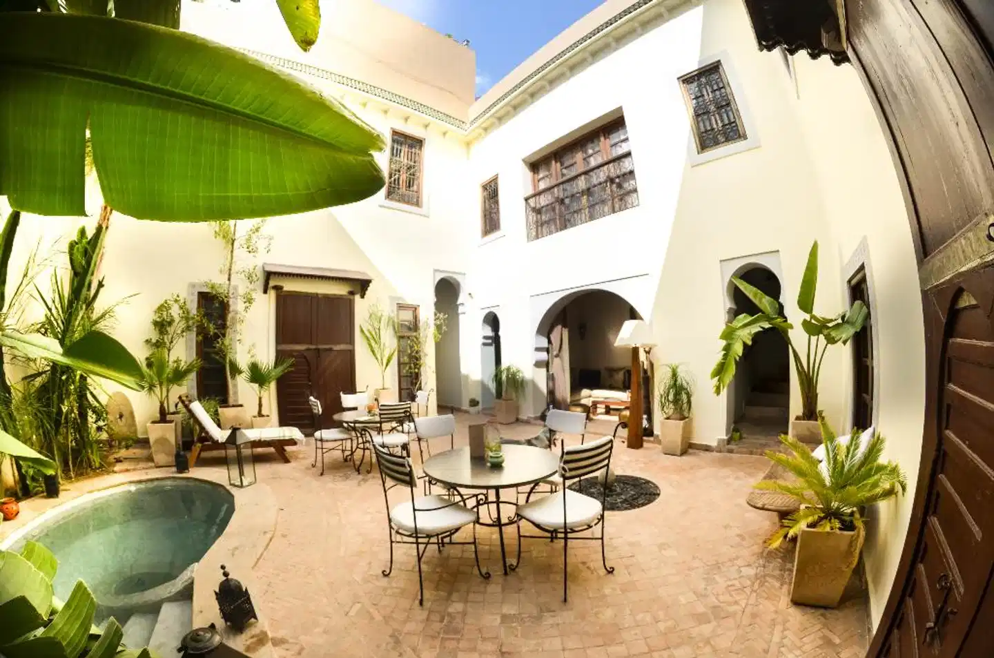 Riad Les Ammonites Terrasse