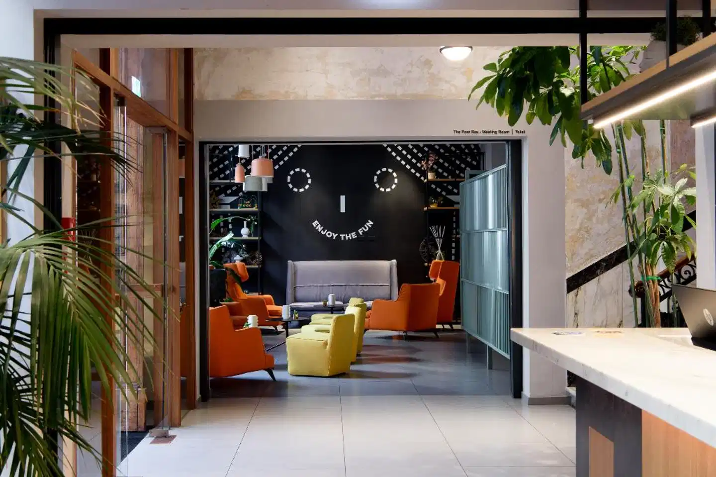 The Poet Hotel Lobby