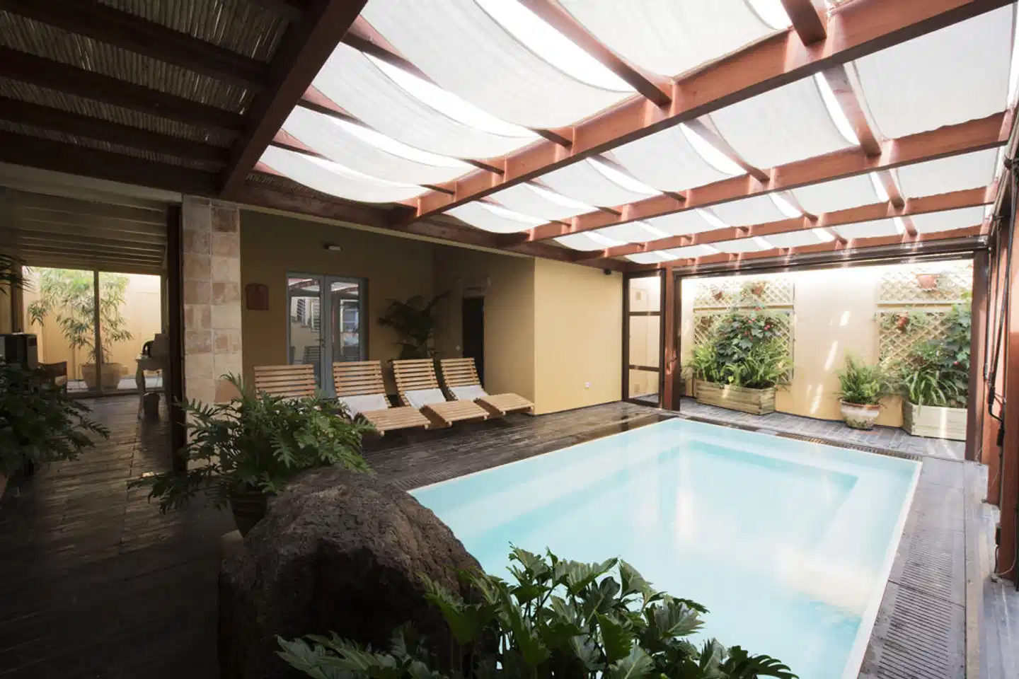 Aquae Sinis Albergo Diffuso Hallenbad