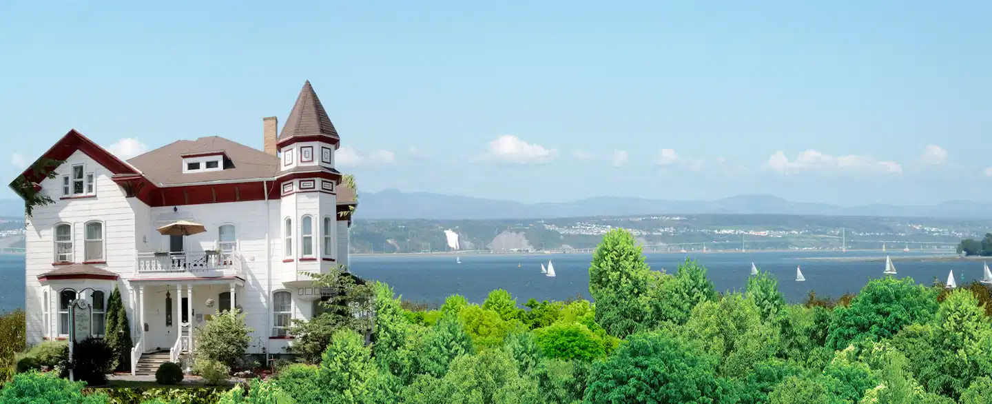 Auberge Le Cosy Tremblant Landschaft