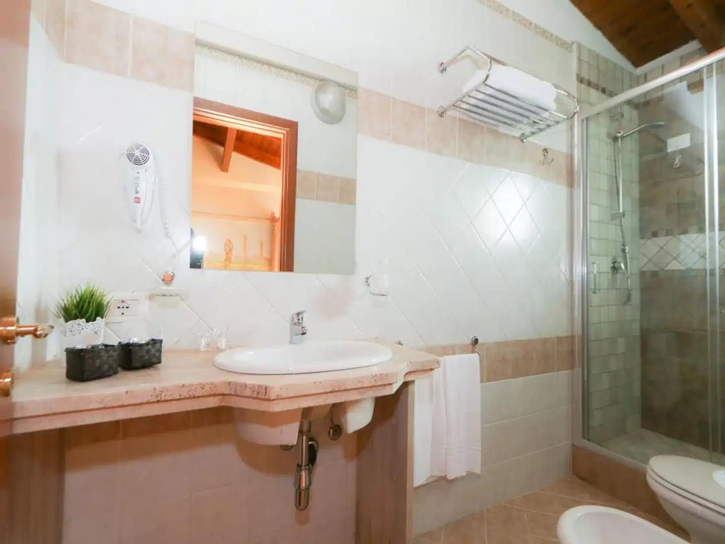 Hotel Tempio Badezimmer