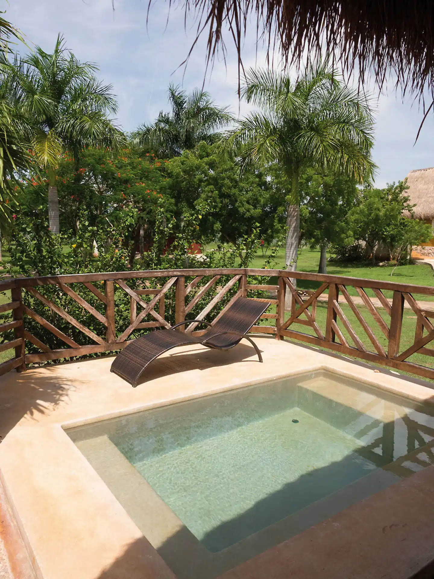 Hacienda Sotuta de Peón Terrasse